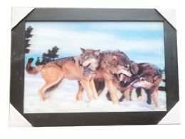 12 Wholesale Snow Wolves Canvas Picture Wall Art