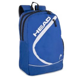 24 Wholesale 18" Backpack With Laptop SectioN- Blue