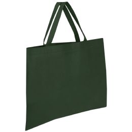 100 Wholesale 19 X 15 Large Tote Bag Green