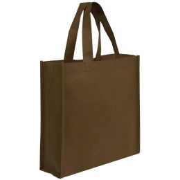 100 Pieces 13x12 Medium Grocery Bag Brown - Tote Bags & Slings