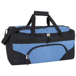 24 Wholesale 22 Inch Duffel BagS- Blue