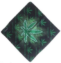 Leaf Bandanas Black and Green