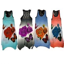 12 Pieces Womens Assorted Floral Summer Shirt - Womens Fashion Tops