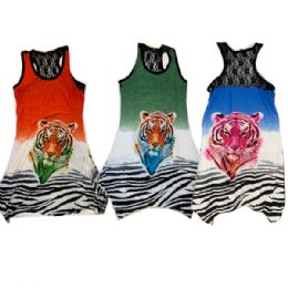24 Pieces Lion Lady Blouse Top In Assorted Color - Womens Fashion Tops