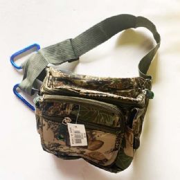 24 Wholesale Fanny Pack Camo Belly Bag