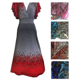 Womens Long Dress In Assorted Color And Size