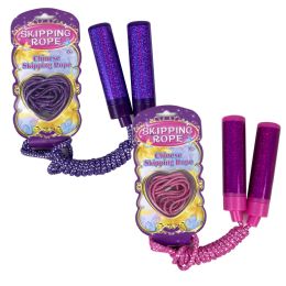 50 Pieces Glitter Jump Rope With Ankle Band - Jump Ropes