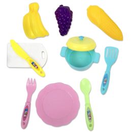 50 Pieces 9-Piece Kitchen Cooking Play Set - Girls Toys