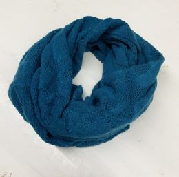 24 Wholesale Womon Infinity Scarf In Assorted Color