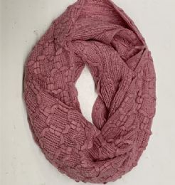 24 Wholesale Women Infiniti Scarf In Assorted Colors