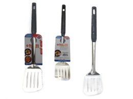 72 Pieces Slotted Turner 3" Wx14.75" - Kitchen Cutlery