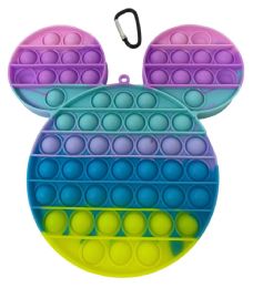 12 Pieces Macaron Mickey Push Pop - Fidget Spinners