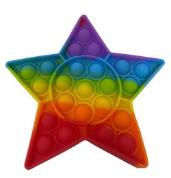 24 Pieces Star Push Pop Bubble Toys - Fidget Spinners