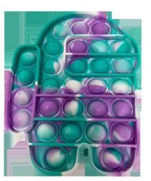 24 Pieces Tie Dye Amung Push Pop - Fidget Spinners