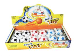 72 Wholesale Soccerball Spin Toy With Lights And Sound