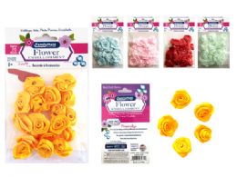288 Packs 20pc Flower Embellishments - Artificial Flowers
