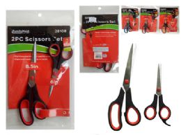 96 Wholesale 2-Pack Scissors