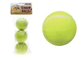 36 Units of Dog Tennis Ball 3 Pack - Pet Toys