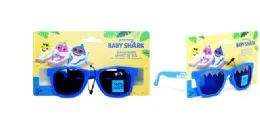 36 Pieces Kids Sunglasses Blue Baby Shark - Tape Measures and Measuring Tools