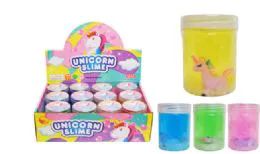 72 Wholesale Slime With Toy Unicorn
