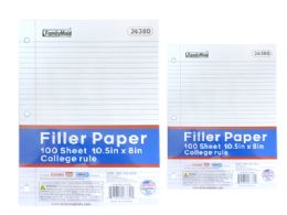 24 Wholesale Filler Paper 10.5"x8"