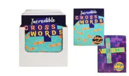 72 Wholesale Big Print Cross Word Puzzle Book
