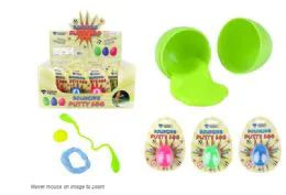 60 Units of Bounce Putty Egg - Slime & Squishees