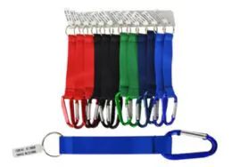 72 Pieces Lanyard Carabiner Keychain - Tape Measures and Measuring Tools