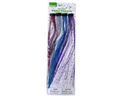 288 Wholesale Glitter Hair Extensions Party Favors