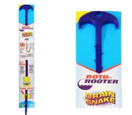 48 Pieces Roto Rooter Drain Snake 20 Inch - Plumbing Supplies