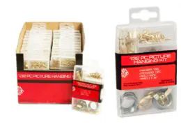 48 Wholesale Picture Hanging Kit 132 Piece
