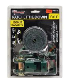 12 Pieces Camo Ratchet Tie Down - Ratchets