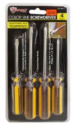 24 of Color Line Screwdriver Set 4 Piece