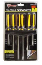 18 of Color Line Screwdriver Set 7 Piece