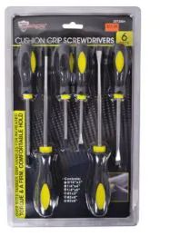 12 of Cushion Grip Screwdriver Set 6 Piece