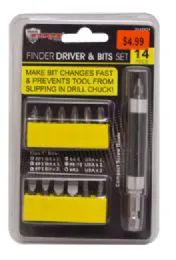 24 of Finder Driver And Bit Set 14 Piece