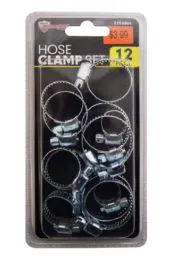 36 Units of Hose Clamps 12 Piece - Clamps