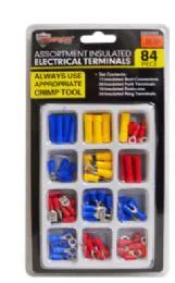 24 Wholesale Insulated Terminals 84 Piece