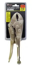 18 Units of Locking Pliers 10 Inch Curved Jaw - Pliers