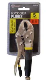 24 Pieces Locking Pliers With Rubber Grip 5 Inch - Pliers