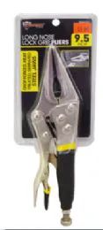 18 Wholesale Locking Pliers With Rubber Grip 9.5 Inch Long Nose
