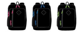 12 Wholesale 18" Deluxe Backpacks - Assorted Colors