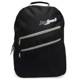 3 Pieces MultI-Pocket Front Zippers Backpack With Beverage Pocket In Assorted Colors - Draw String & Sling Packs