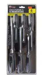 12 of Mechanics Screwdrivers 6 Piece