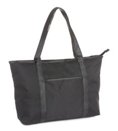12 Wholesale Travel Tote CarrY-On Bags - Black