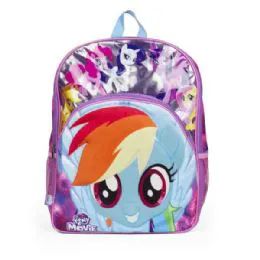 2 Bulk My Little Pony Backpack With 3d Graphic