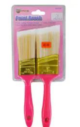 36 of Pink Paint Brush 2 Set