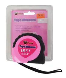 24 Wholesale Pink Tape Measure