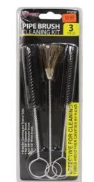 36 Wholesale Pipe Brush Cleaning Kit 3 Piece