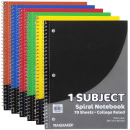 24 Units of 1 Subject Notebook - College Ruled - 70 Sheets - Note Books & Writing Pads